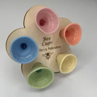 Bee Cups  Set of 5 