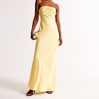 The A&F Emerson Strapless Slim Maxi Dress