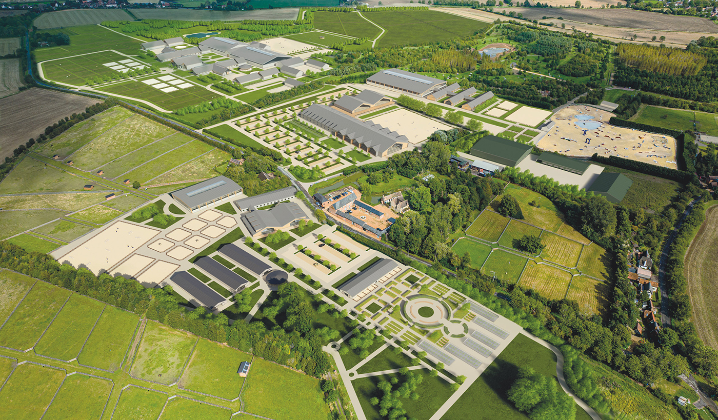 The proposed new development of Keysoe International