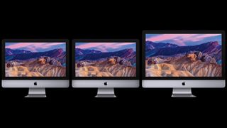 Current iMac lineup