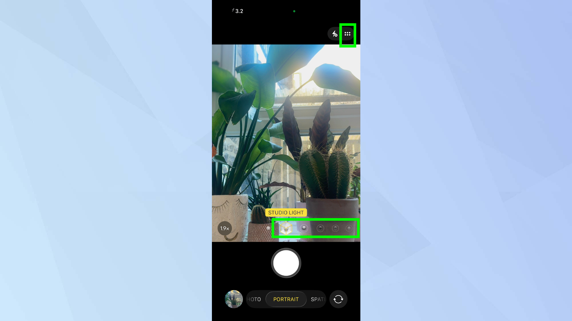 iPhone Portrait mode