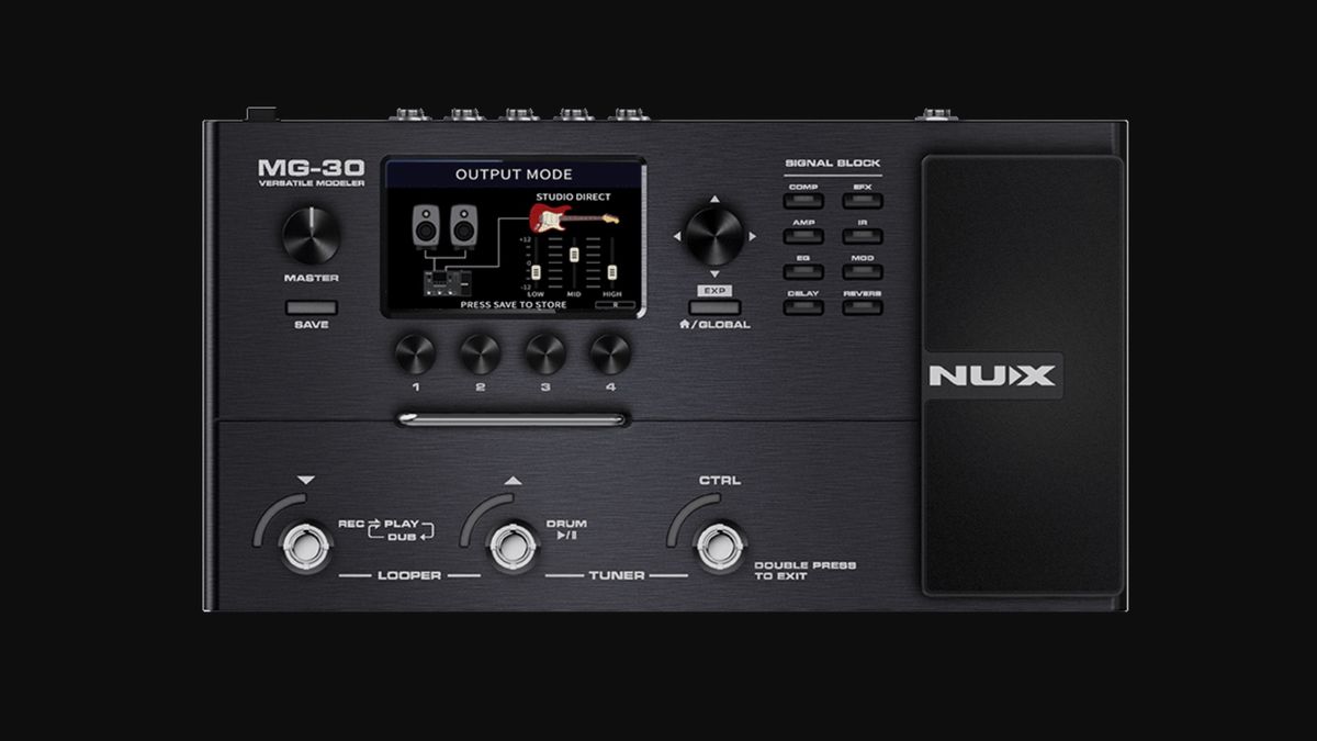 NUX Unveils New MG-30 Versatile Modeler Multi-Effects Pedal | GuitarPlayer