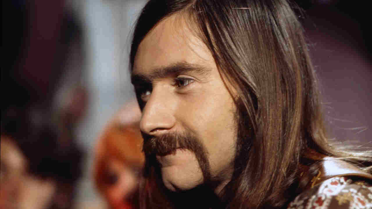 Norman Greenbaum posing for a photograph in 1969
