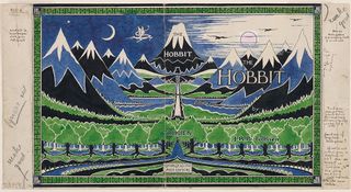 Courtesy of the J. R. R. Tolkien exhibition, 'Tolkien: Maker of Middle-earth', at Weston Library, part of the Bodleian Library, in Oxford