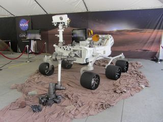 Model of Curiosity on JPL Grounds