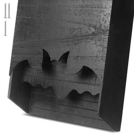 Bat Houses for Outdoors Large Bat House Kit for Outdoors Shelter Box Roosting Two Chamber Wood Pre Finished Easy to Install