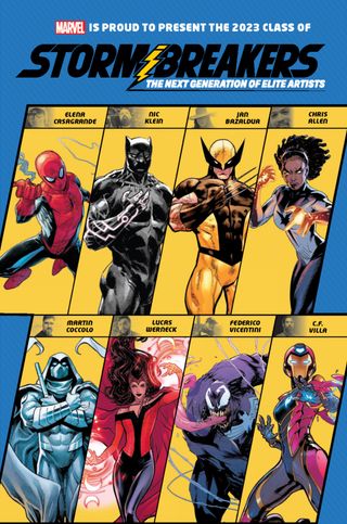 Marvel Comics Stormbreakers 2023 promo image