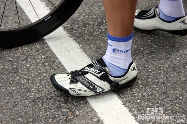 Bont Vaypor shoes for UnitedHealthcare's Danny Summerhill.