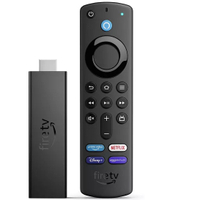Amazon Fire TV Stick 4K Max AU$119 AU$54 at Amazon (save AU$65)
Amazon's top-of-the-range Fire TV Stick Max has plenty of streaming smarts, bringing the Amazon content ecosystem to any TV and giving you access to all your favorite services in 4K and HDR where supported. It has more power, more memory and a quicker Wi-Fi 6 connection compared to the old&nbsp;Fire TV Stick 4K too. Four stars