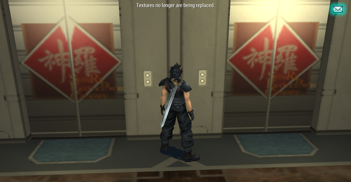 Final Fantasy 7 Crisis Core upscaled