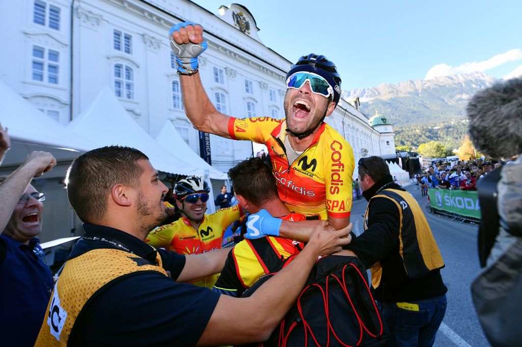 An emotional victory for Alejandro Valverde (Spain)