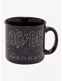 AC/DC Back In Black Mug: Was $16.90, now $10.14