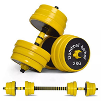MPM Adjustable Dumbbell Barbell Weight Pair | Was $106.99, Now $79.99