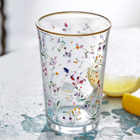 Floral Glass Tumbler |&nbsp;£4 at Urban Outfitters