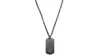 Zodiac Gunmetal Steel Necklace