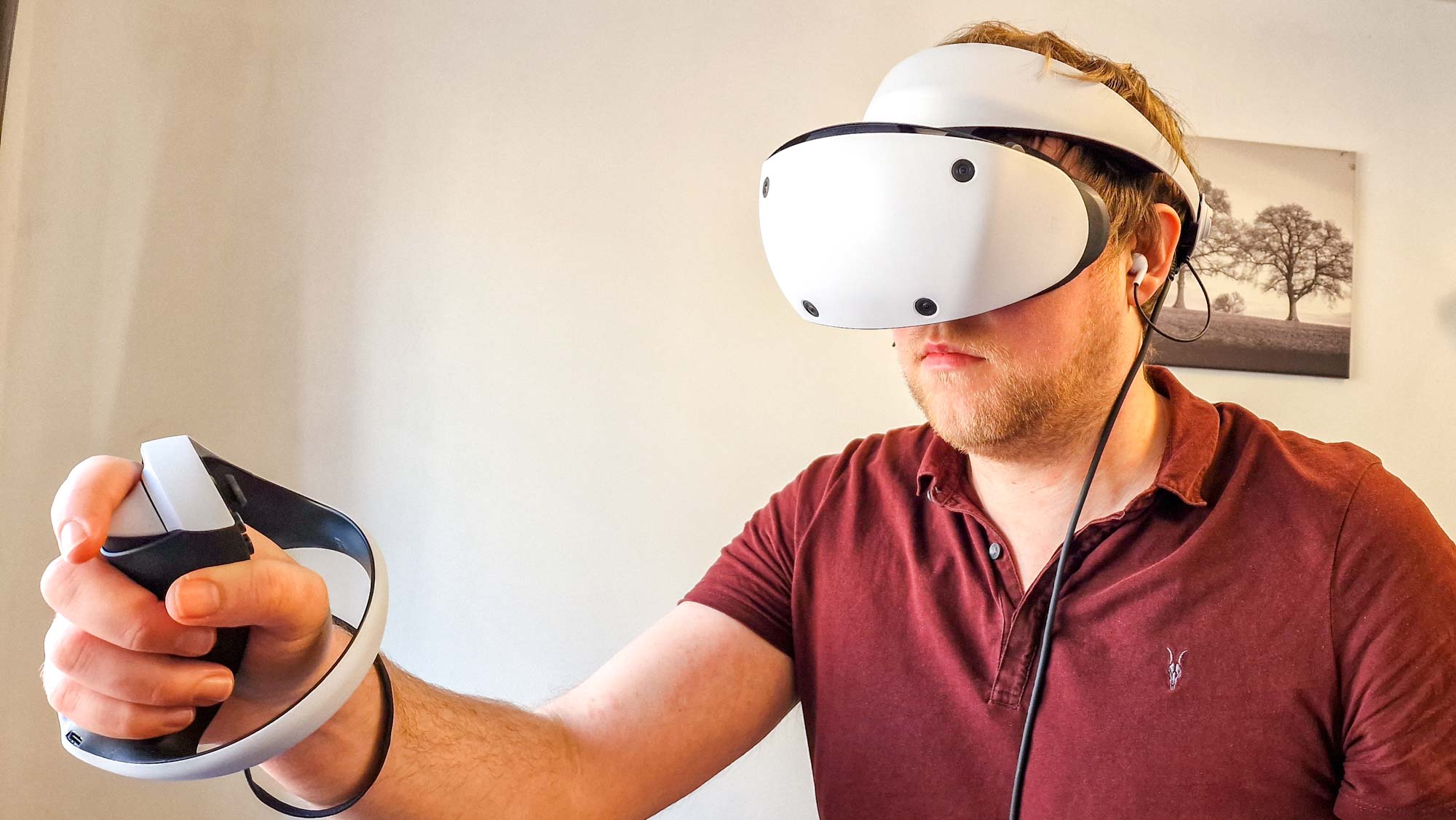 La PlayStation VR 2 en nuestro crítico, Roland Moore-Colyer