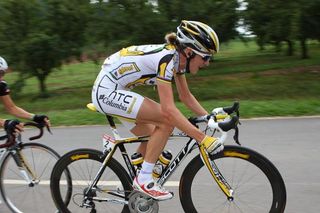 Judith Arndt (HTC - Columbia Women) was second on general classification.