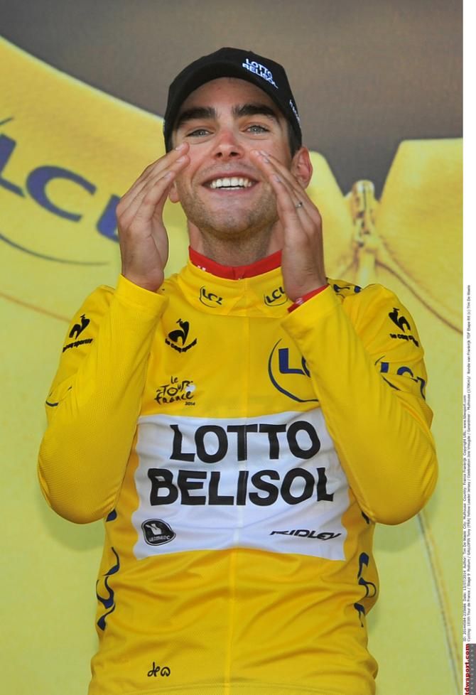 Tony Gallopin (Lotto-Belisol) in raptures