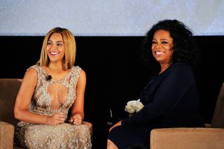 Oprah Winfrey and Beyonce Knowles