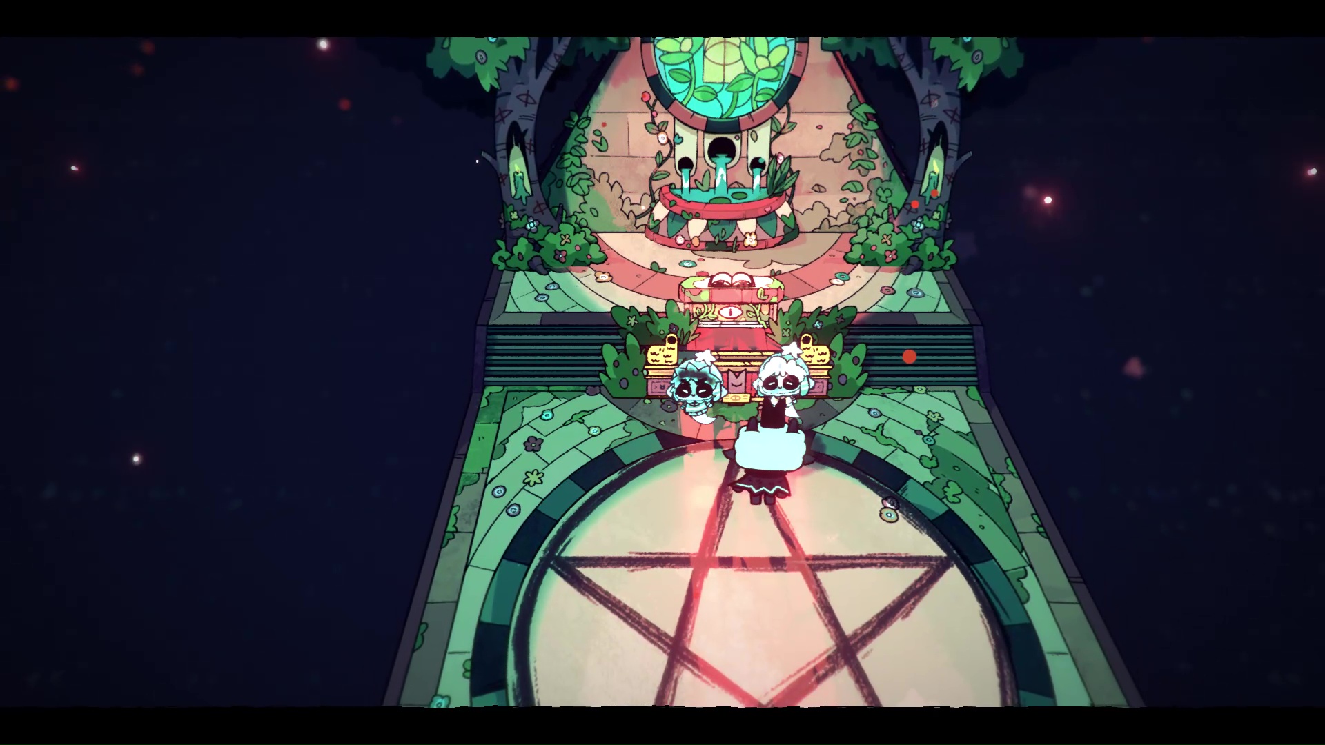 Aza and Keru's locations in Cult of the Lamb