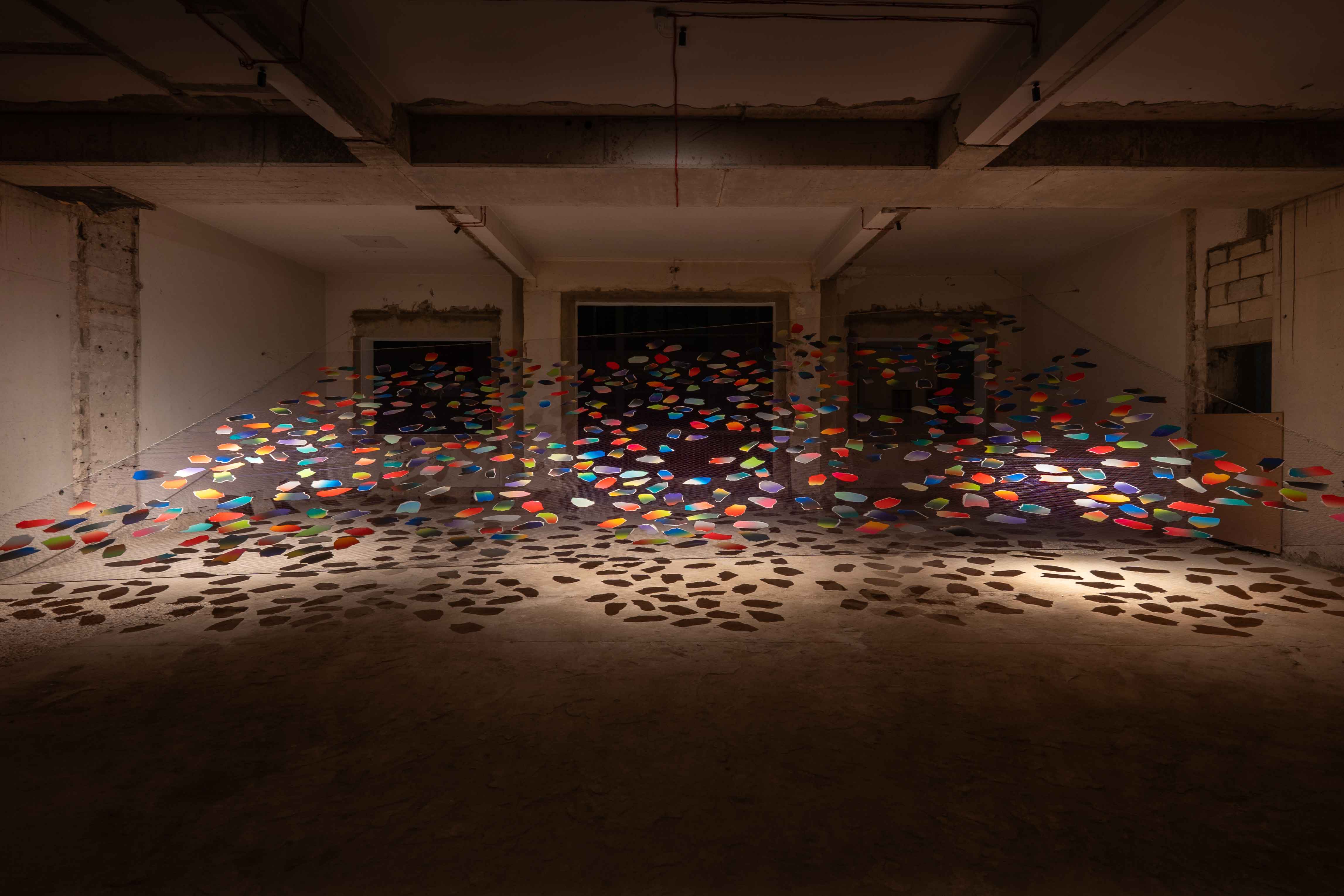 Beirut art installation at Union building