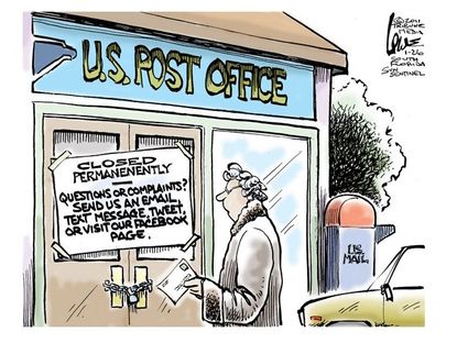 The viral post office