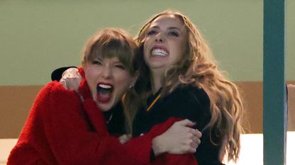 Like new friend Taylor Swift, Brittany Mahomes has an exciting reveal of her own.