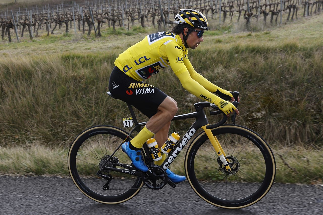 Paris Nice 2022 - 80th Edition - 6th stage Courthezon - Aubagne 213,6 km - 11/03/2022 - Primoz Roglic (SLO - Team Jumbo - Visma) - photo Luis Angel Gomez/SprintCyclingAgency&Acirc;&copy;2022