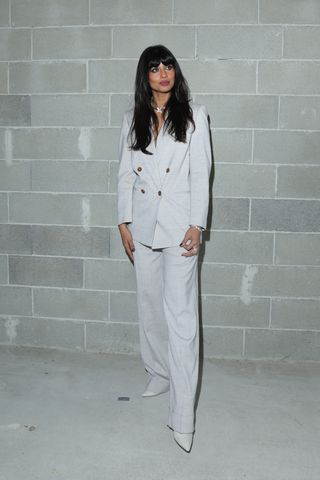  Jameela Jamil attends the Philosophy Di Lorenzo Serafini show 