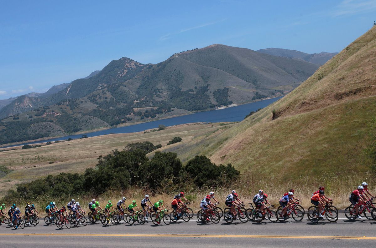 Another sunny day of racing in California