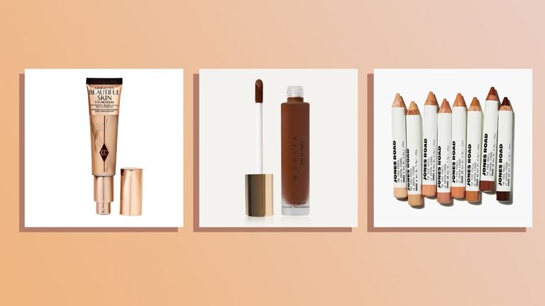 Three of the best foundations by Jones Road, Charlotte Tilbury and Code 8