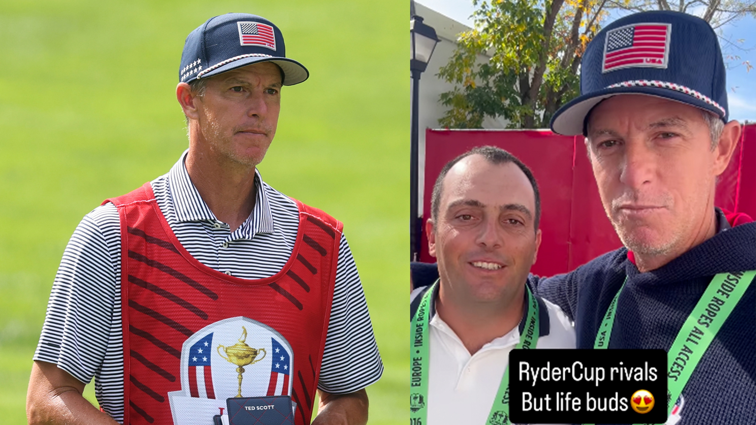 Ted Scott and Francesco Molinari 