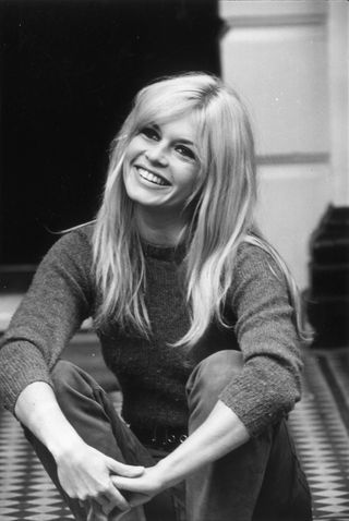 long layers Brigitte Bardot