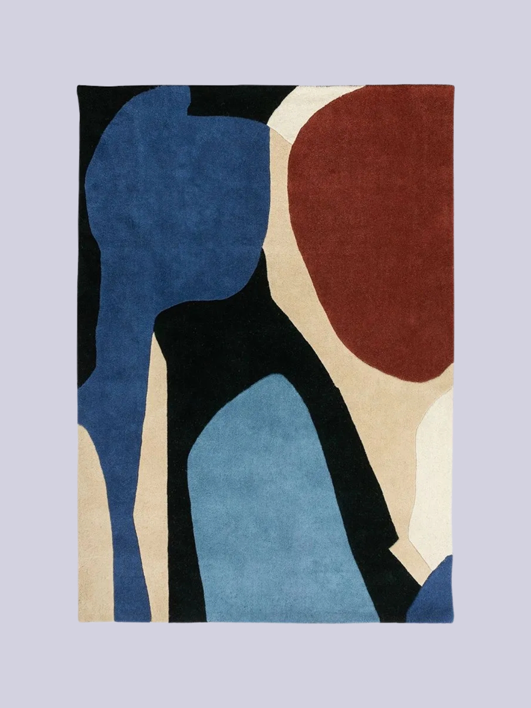 Heal's + Linie Design, Seaweed Rug Carmine