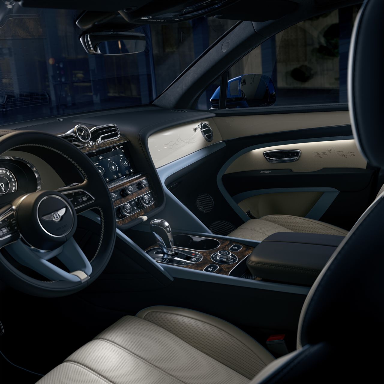 Interior details, Bentley Bentayga Artenara Edition