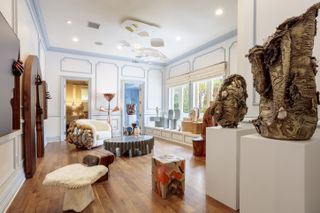 Design Miami Los Angeles displays inside Holmby Hills Estate