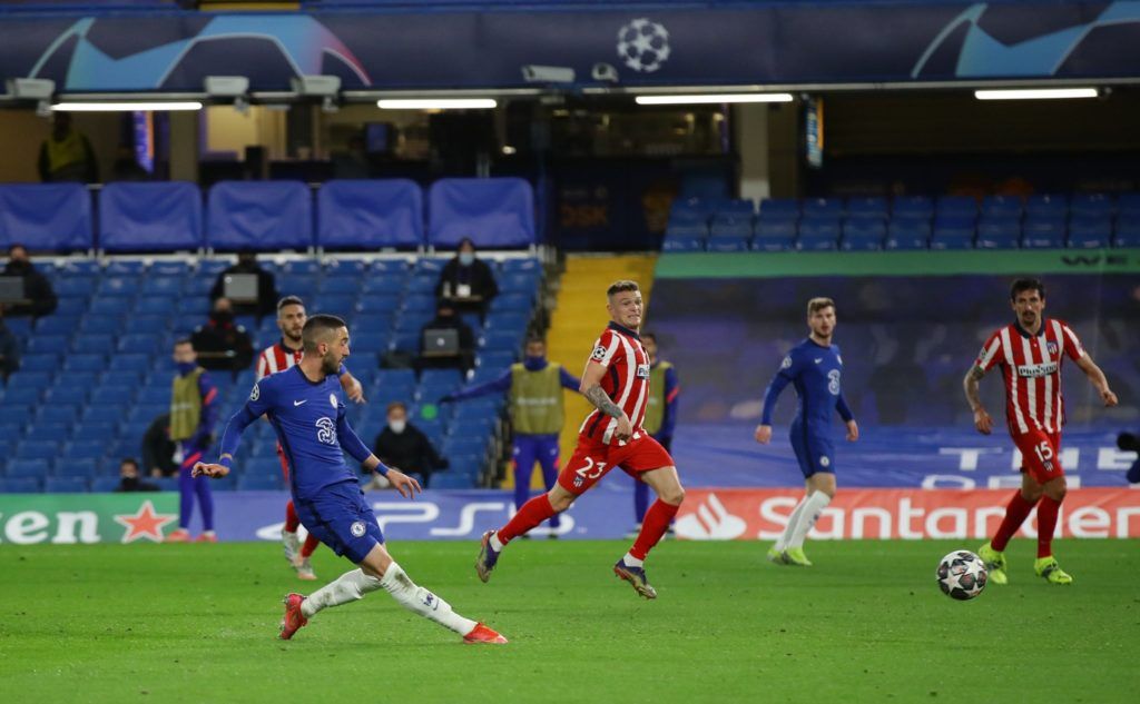 Hakim Ziyech Scoring against Atletico Madrid