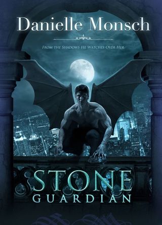 Jason Baca on the cover of "Stone Guardian."