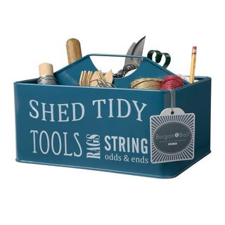 Shed Caddy in Petrol Blue