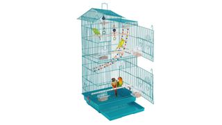 Yaheetech 39'' Iron Roof Top Parrot Cage