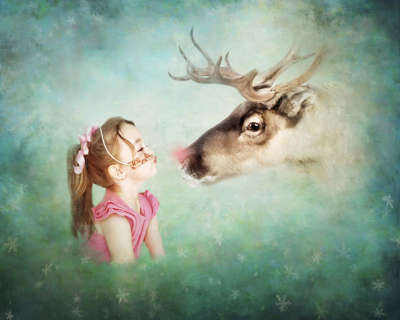 Santa Photoshoots with sick children in hospital