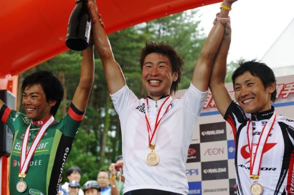 Fumiyuki Beppu (Team RadioShack) was so happy for his second win