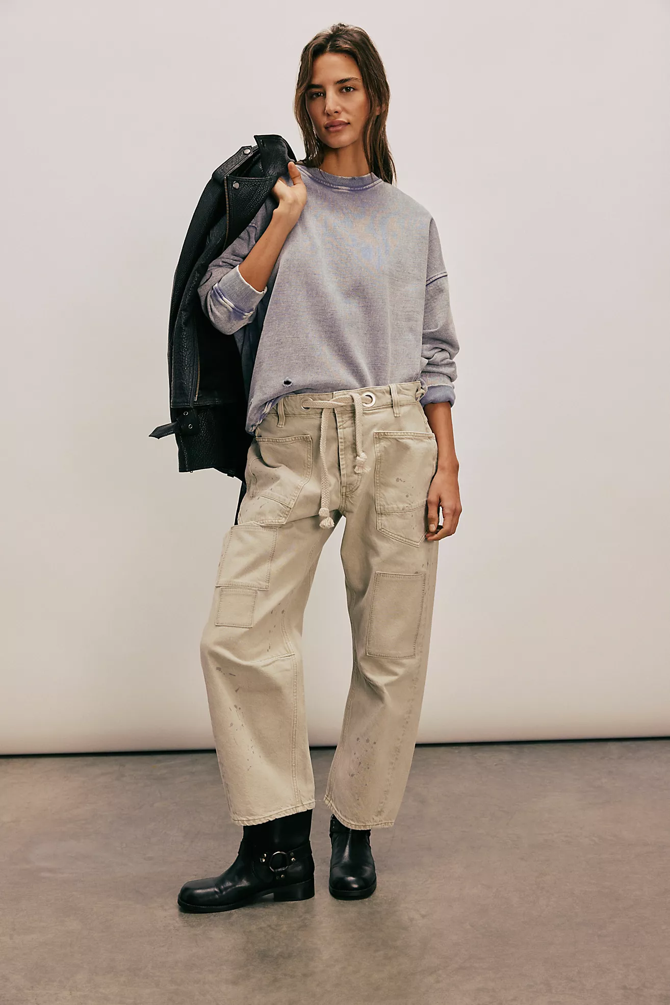 We the Free Moxie Pull-On Barrel Jeans