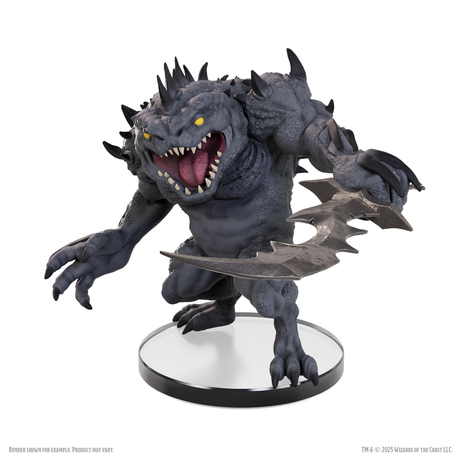 Wizkids miniature on a plain base, against a plain background