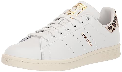 Adidas Originals Women's Stan Smith Shoe Sneaker, White/supplier Colour/gold Metallic, 9.5