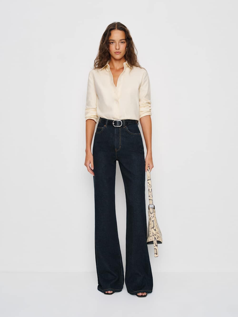 Cary High Rise Slouchy Wide Leg Jeans