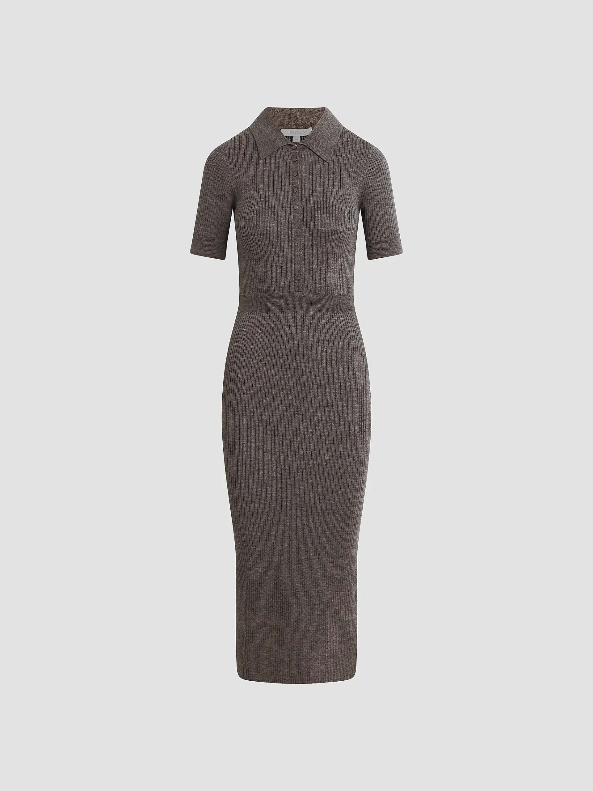 The Hard to Get Wool Midi Dress