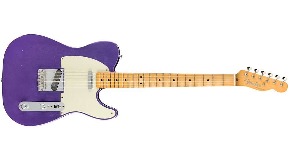This none-more-purple Fender Road Worn '50s Telecaster has had