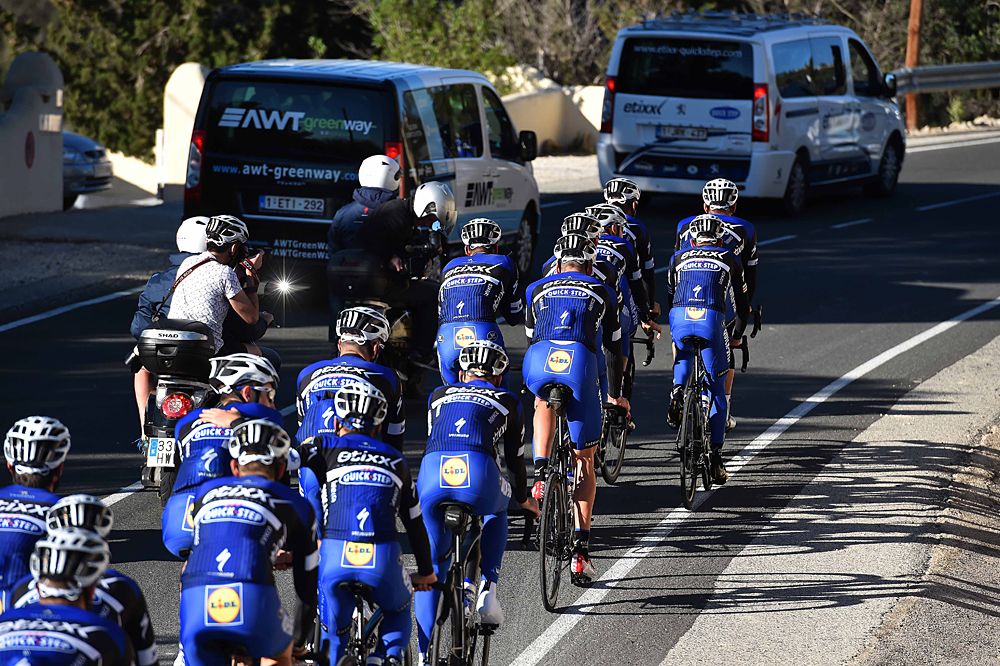Etixx-QuickStep out for a ride