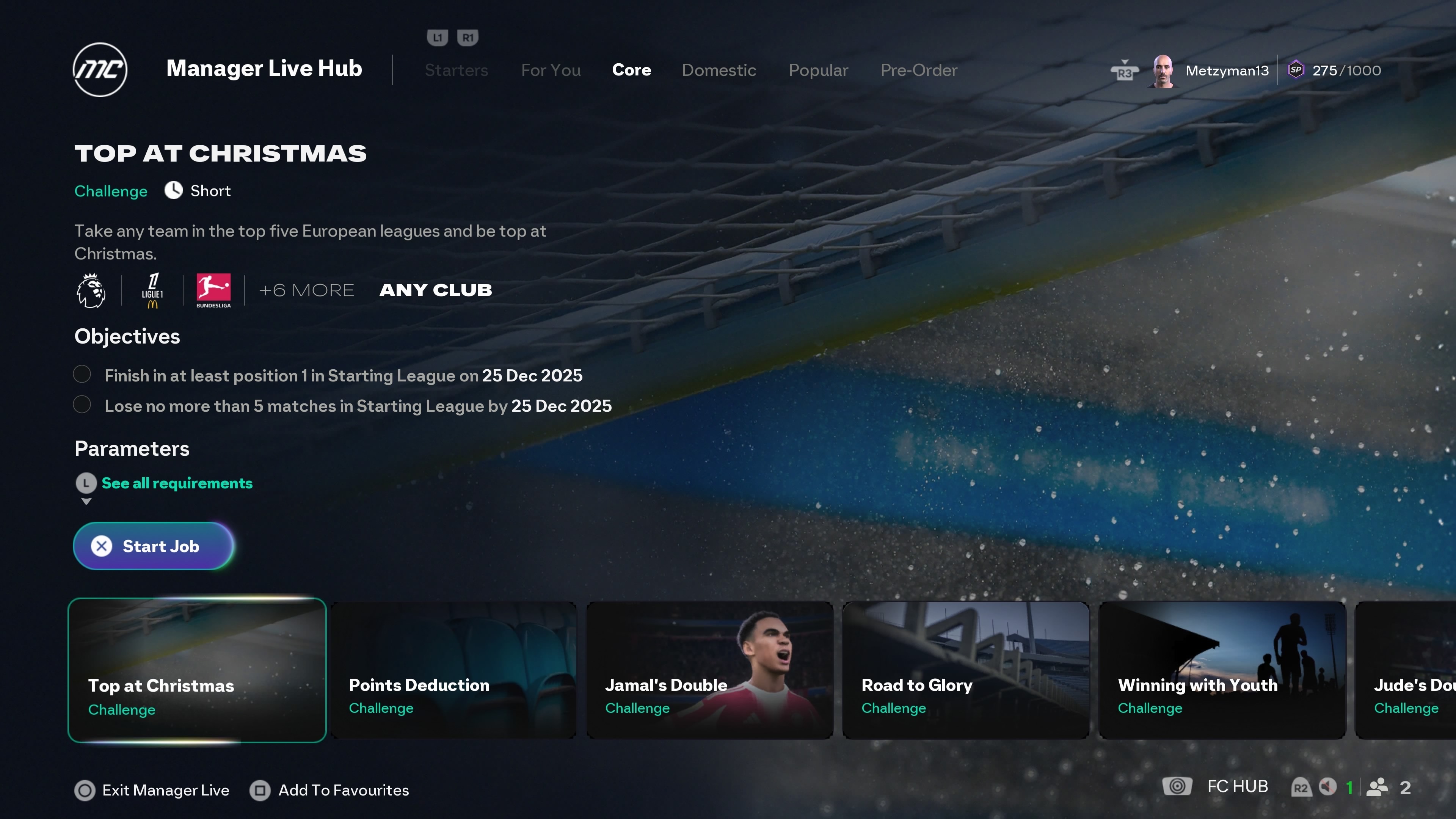 Screenshots from EA Sports FC 26